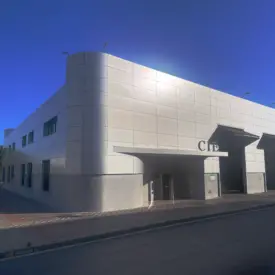 Fachada del Centro de Iniciativas Empresariales de Palos de la Frontera, Huelva