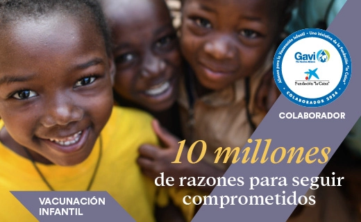 Sello de aportación a la lucha a favor de la vacunación infantil por parte de Grupo Aconser